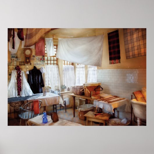 ドライクリーナー – ランドリールーム ポスター (正面)