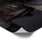 ドライクリーナー – 絞り器を通して ポスター (角)