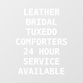 ドライクリーニングのサービスのパーソナライズ ウィンドウサイン