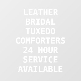 ドライクリーニングのサービスのパーソナライズ ウィンドウサイン