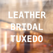 ドライクリーニングのサービスのパーソナライズ ウィンドウサイン (シート2)