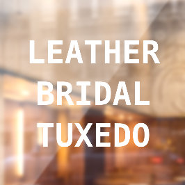 ドライクリーニングのサービスのパーソナライズ ウィンドウサイン