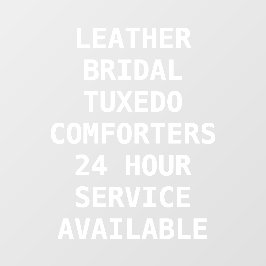 ドライクリーニングのサービスのパーソナライズ ウィンドウサイン