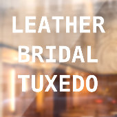 ドライクリーニングのサービスのパーソナライズ ウィンドウサイン (シート2)