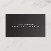 ドライクリーニング用名刺 名刺 (裏面)