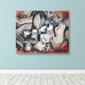 ドライクールガーデン |ポール・クレー | キャンバスプリント (インサイチュ (ウッドフロア))