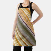 ドライコーンイエローオリーブストライプグリーン エプロン (インサイチュ)