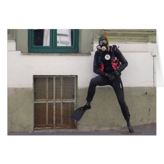 ドライスキューバダイバー (正面横)