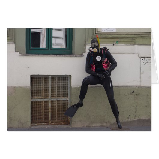 ドライスキューバダイバー (正面横)