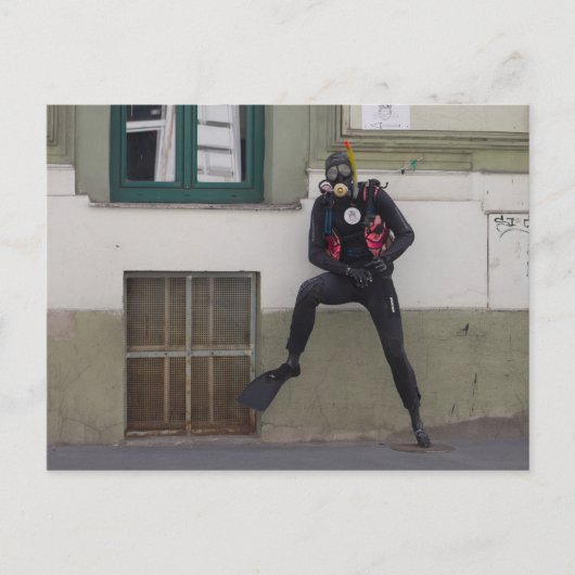 ドライスキューバダイバー ポストカード (正面)