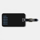 ドライスキューバダイバー ラゲッジタグ (裏面横)