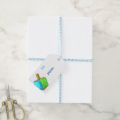 ドライデルギフトラベル – 水平 ギフトタグ (より糸つき)