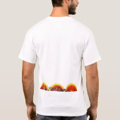 ドライデンの「クローブとオレンジ」詩 Tシャツ (裏面)