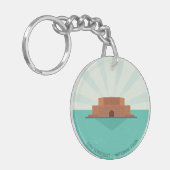 ドライトルトゥガス国立公園フォートジェファーソン キーホルダー (正面左)