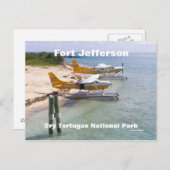 ドライトルトゥガス国立公園フォートジェファーソン ポストカード (正面/裏面)