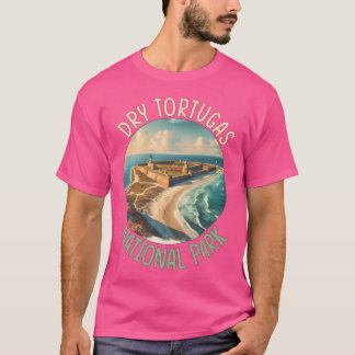 ドライトルトゥガス国立公園フロリダアウトドアスキューバD Tシャツ