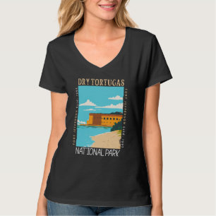 ドライトルトゥガス国立公園フロリダフォートジェファーソン Tシャツ
