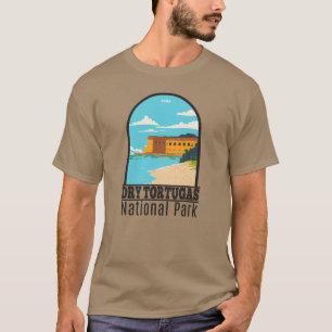 ドライトルトゥガス国立公園フロリダフォートヴィンテージ Tシャツ