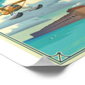 ドライトルトゥガス国立公園リソのアートワークのポスター ポスター (角)