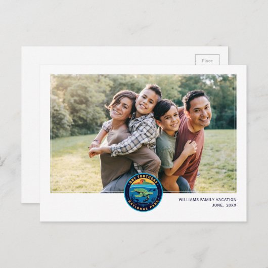 ドライトルトゥガス国立公園 ポストカード (正面/裏面)