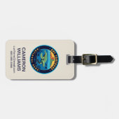 ドライトルトゥガス国立公園 ラゲッジタグ (正面横)