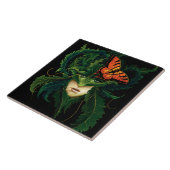 ドライドグリーン葉蝶 タイル (側面)