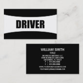 ドライバの名刺 名刺 (正面/裏面)