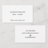 ドライバの配信 名刺 (正面/裏面)