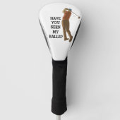 ドライバユニークーを探すパーソナライズされた: ゴルフヘッドカバー (正面)