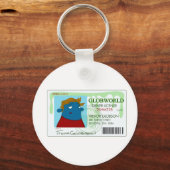 ドライバライセンス キーホルダー (正面)