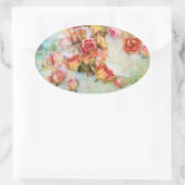 ドライバラヴィンテージデザイン 楕円形シール (バッグ)