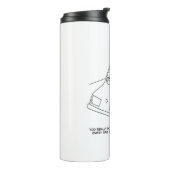 ドライバーがスピードカメラを通過するとチーズと言う タンブラー (回転左)