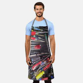 ドライバーカラフルショップエプロン エプロン