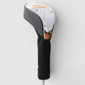 ドライバーパーソナライズされた用ゴルフヘッドカバー ゴルフヘッドカバー (アングル)