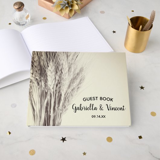 ドライバーリーカントリー結婚ファーム ゲストブック (正面見開き)