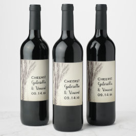 ドライバーリーカントリー結婚ファーム ワインラベル