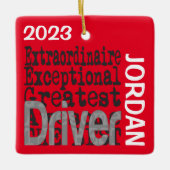 ドライバー超並外カスタム セラミックオーナメント (正面)