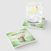 ドライバー飲料レシピ ストーンコースター (横)