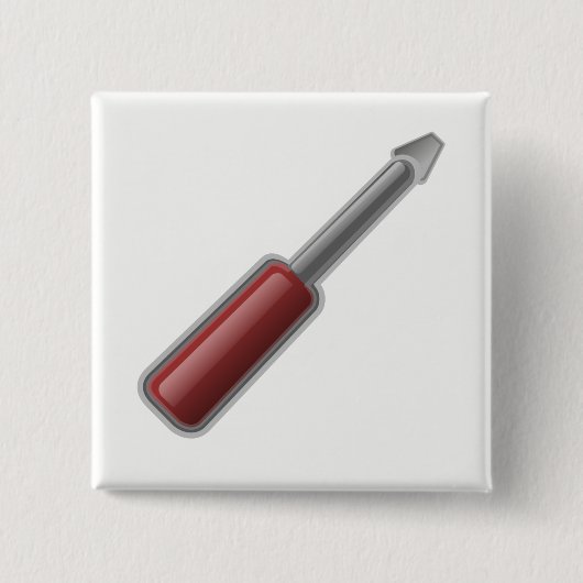 ドライバー 缶バッジ (正面)