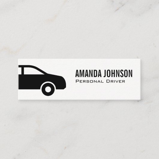 ドライバ スキニー名刺 (正面)