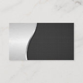 ドライバ | メタリック背景 | QRコード 名刺 (裏面)