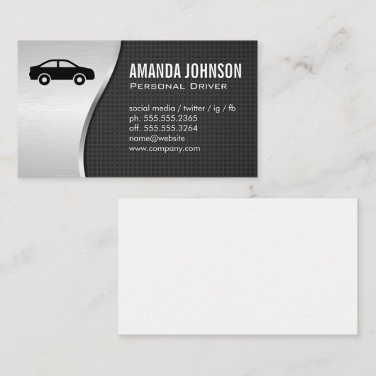 ドライバ 名刺 (正面/裏面)