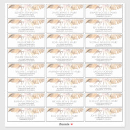 ドライパーム離れズスモールゲストネーム住所 シール