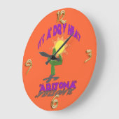 ドライヒートアリゾナ壁時計 ラージ壁時計 (傾斜)
