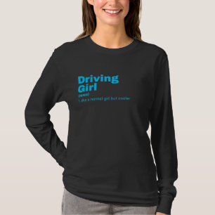 ドライビングガール – ドライブ Tシャツ