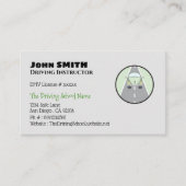 ドライビングスクールアポイントメントリマインダー名刺 名刺 (正面)