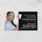 ドライビングスクール/インストラクターフォトアポイントメント 名刺 (正面)