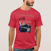 ドライビングTシャツ、新しい視点 Tシャツ (正面)