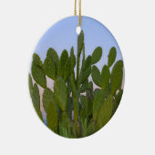 ドライフォレストのサボテンとサイザル セラミックオーナメント (右)