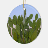 ドライフォレストのサボテンとサイザル セラミックオーナメント (左)